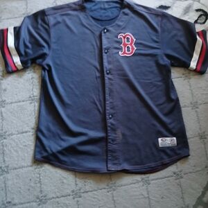 True Fan Boston Red Sox Jersey Good Condition XXL - BUY ONE ITEM CHOOSE ONE FREE